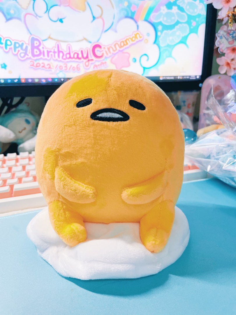 Gudetama plush, Hobbies & Toys, Toys & Games on Carousell