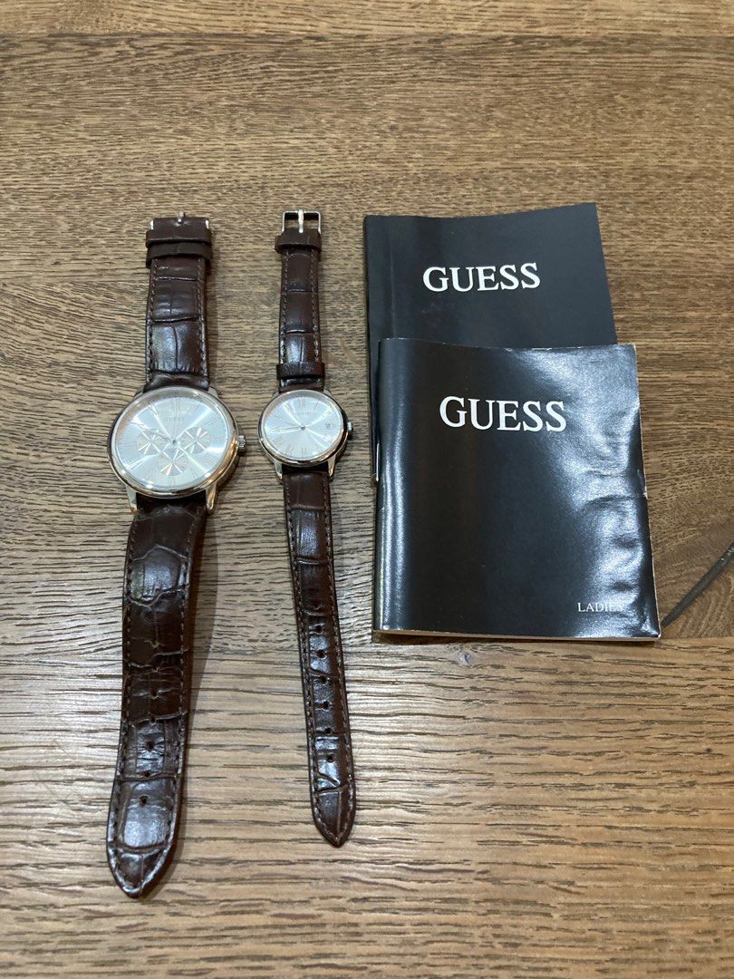 GUESS watch couple set Men s Fashion Watches Accessories