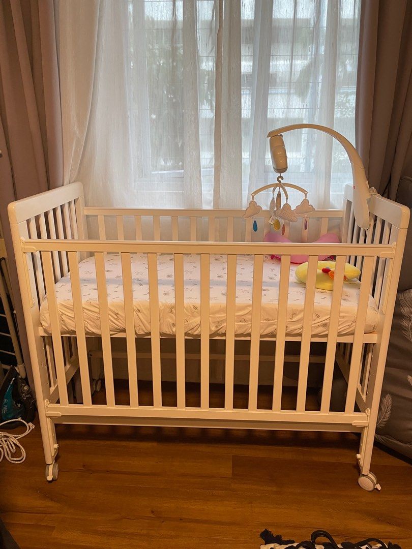 Happy wonder 5 in 1 cot best sale