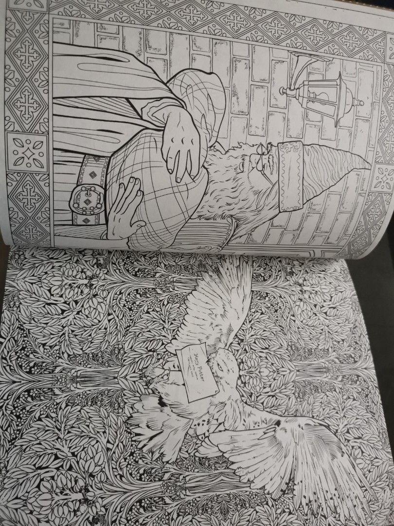 Harry Potter colouring book, Hobbies & Toys, Books & Magazines ...