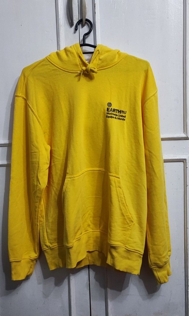 H&m hoodie yellow online