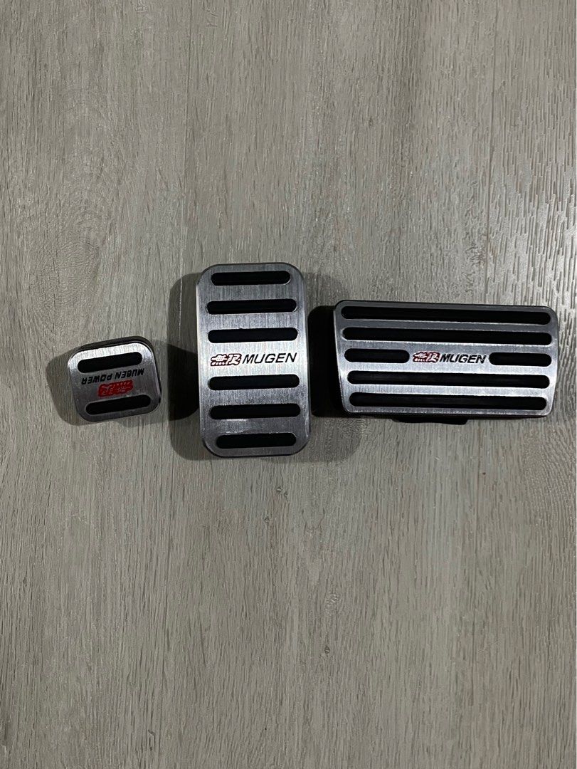 Honda Stream Mugen Pedal covers, Car Accessories, Accessories on Carousell