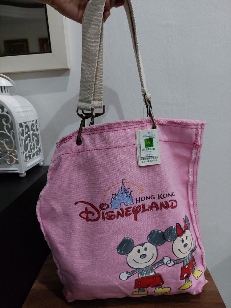 Hong Kong Disneyland Tote Bags, Women's Fashion, Bags & Wallets, Tote
