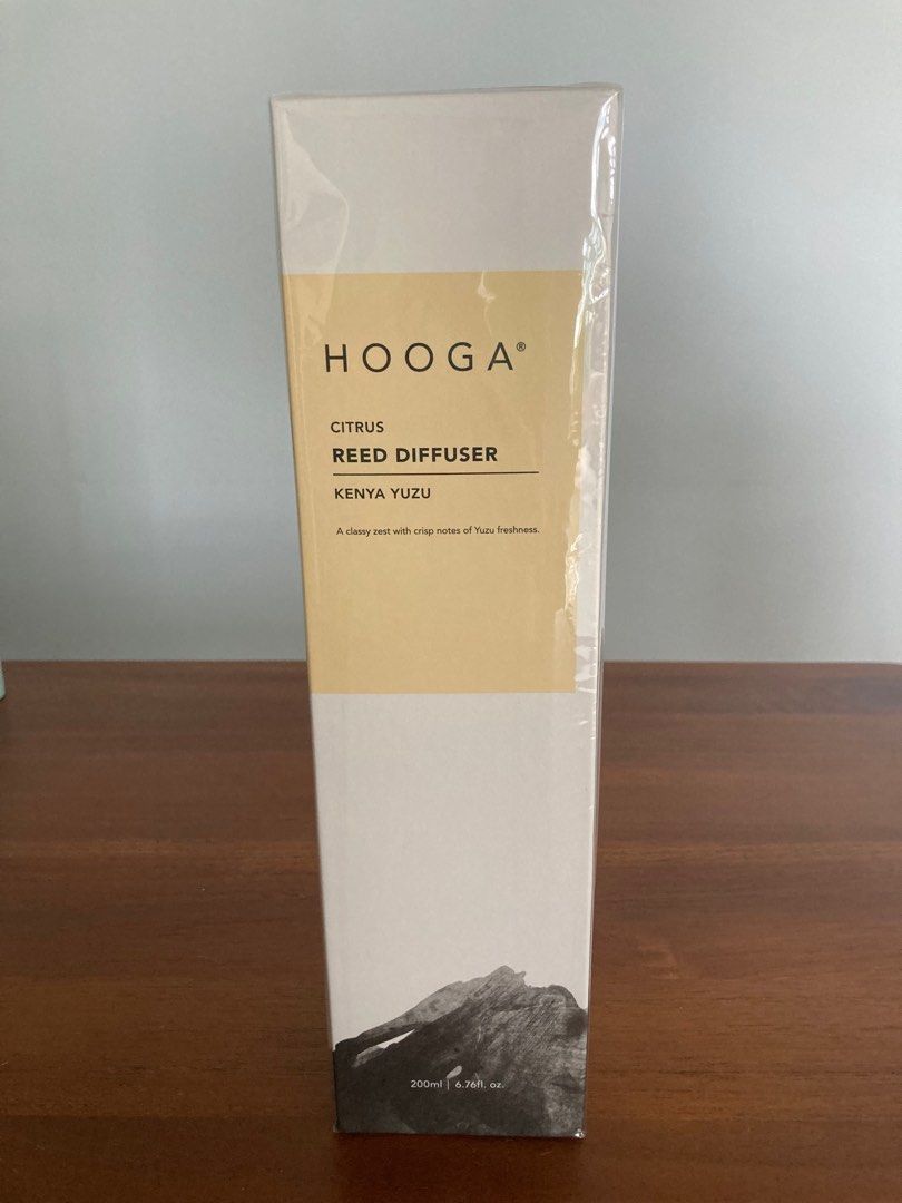 Hooga Reed Diffuser Kenya Yuzu, Furniture & Home Living, Home Fragrance