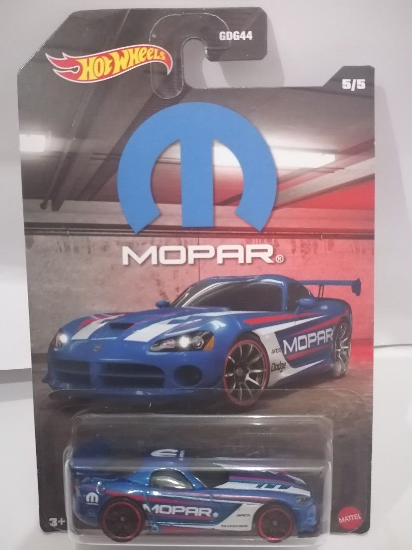 Hot Wheels 2023 MOPAR Series 5 5 15 Dodge Viper SRT10 ACR