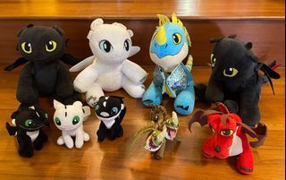 How to Train Your Dragon - Stuffed Toy Collection!