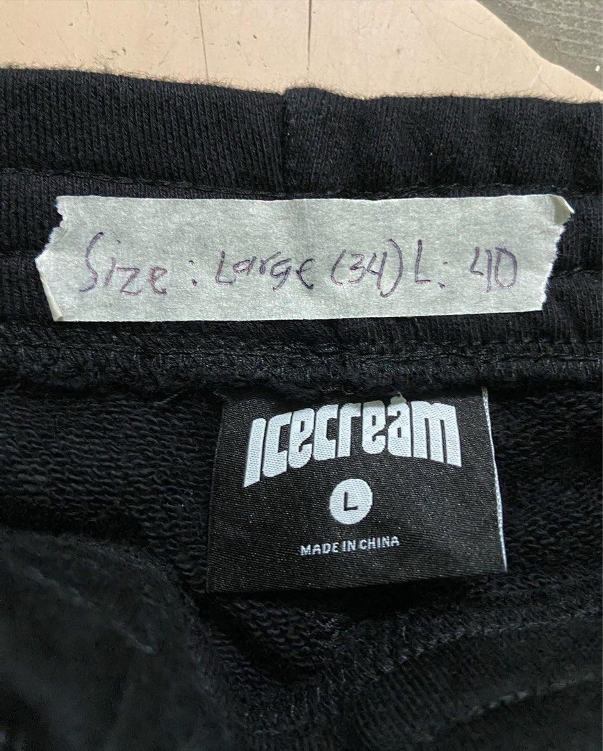 Ice cream jogging pants, Men's Fashion, Bottoms, Joggers on Carousell