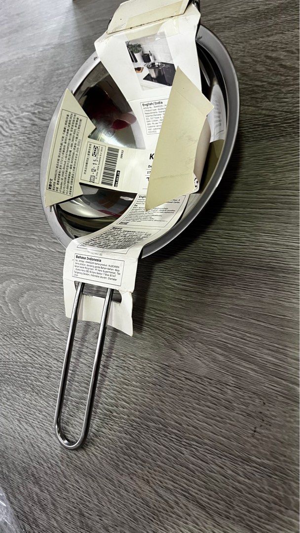 Ikea Double Boiler Insert / Mixing bowl (Stainless), Furniture & Home