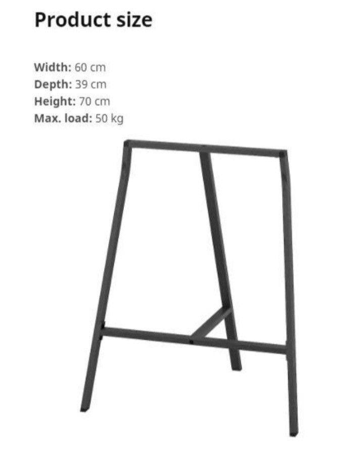 Ikea lerberg table leg, Furniture & Home Living, Furniture, Tables