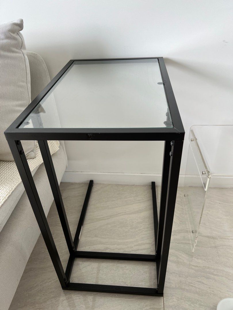 [MoveOut Sale] IKEA Side Table Vittsjo, Furniture & Home Living