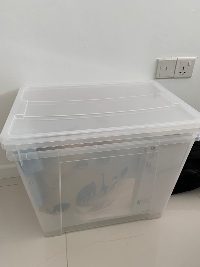 IKEA storage box, Furniture & Home Living, Home Improvement