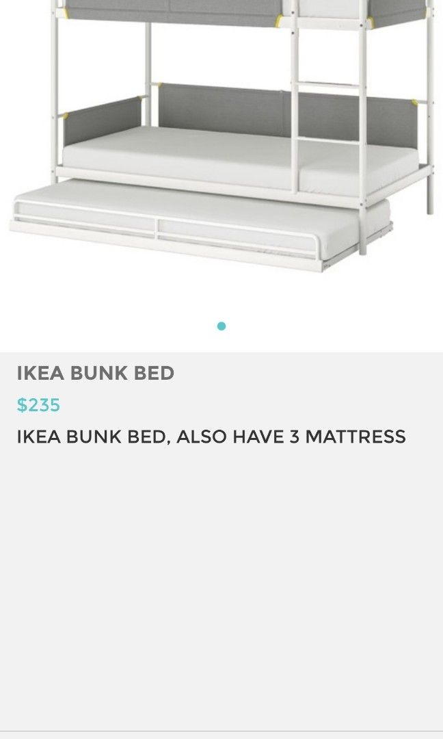 3 tier bunk bed ikea sales