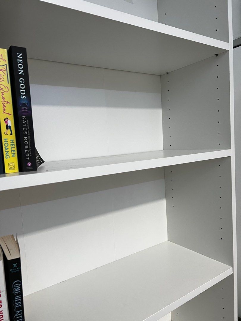 IKEA White Billy Bookshelf, Furniture & Home Living, Furniture, Shelves