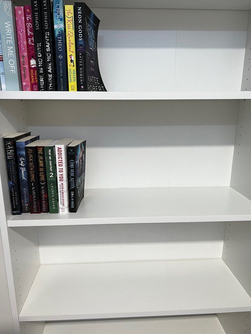 IKEA White Billy Bookshelf, Furniture & Home Living, Furniture, Shelves