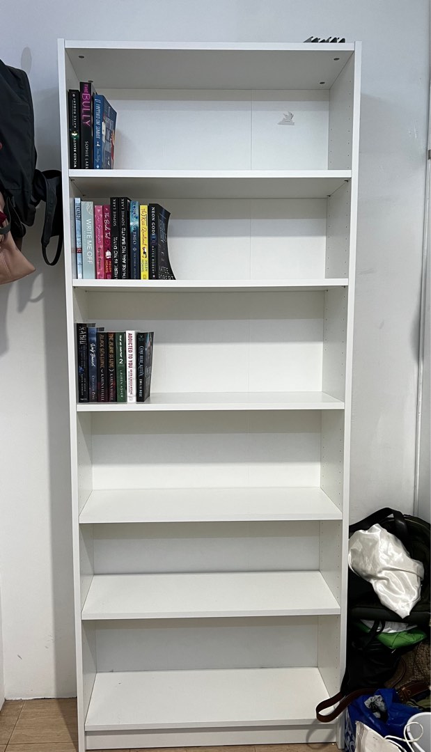 IKEA White Billy Bookshelf, Furniture & Home Living, Furniture, Shelves