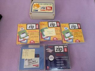 iOMEGA ZIP Disk 100MB 8pcs Vintage Nostalgic Computer Disk64186871149442110