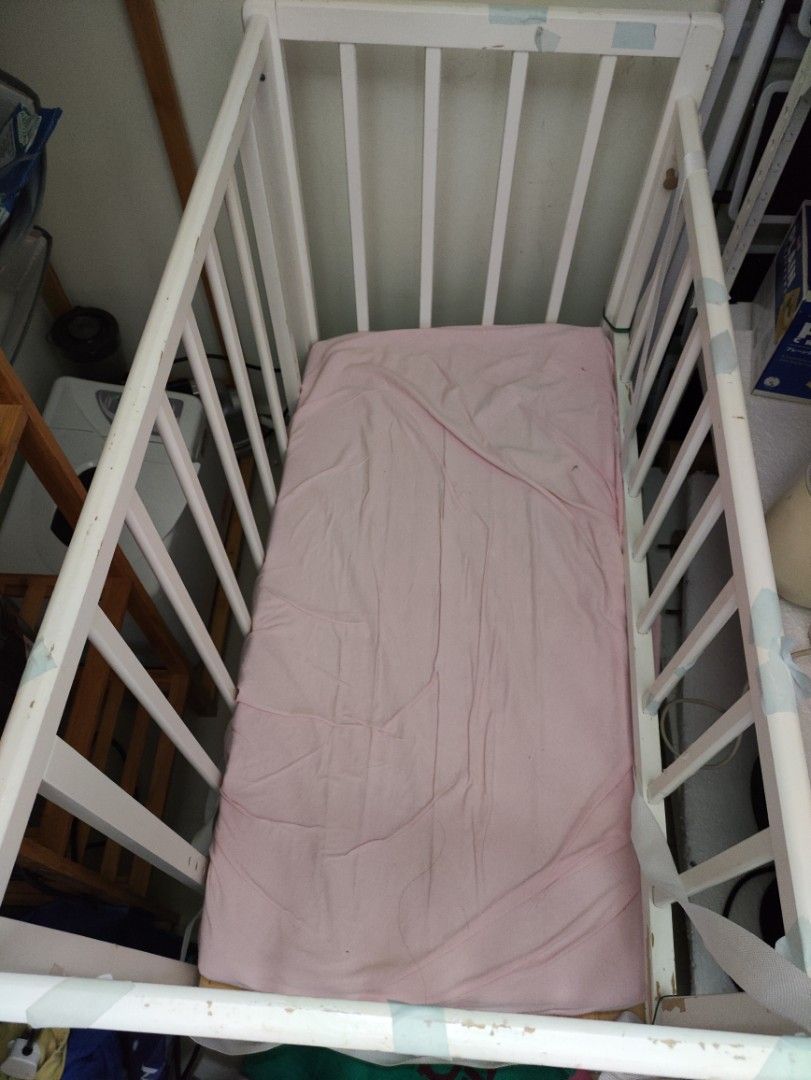 Japanese brand baby bed for free baby cot crit, Babies & Kids, Baby