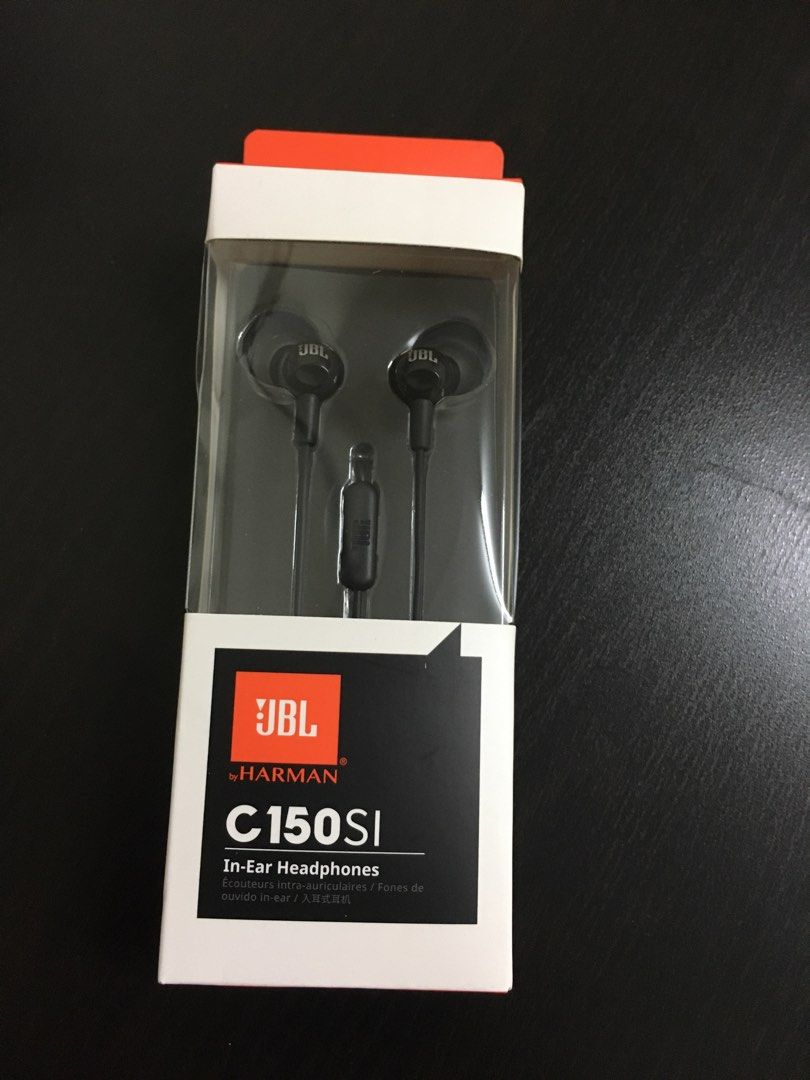 JBL C150SI earphones Black Audio Earphones on Carousell