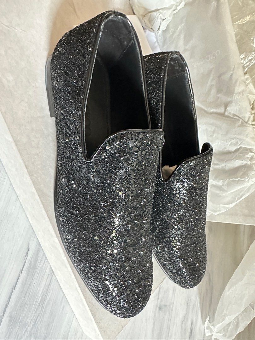 Jimmy choo mens glitter shoes online