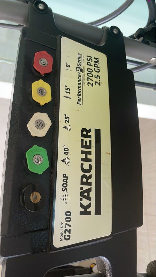 Karcher g2700 discount