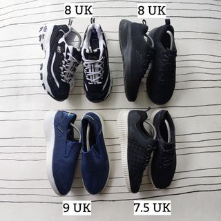 Louis Vuitton Sneakers Men's Size 9.5UK 10.5US Transparent Clear Blue  Trainers