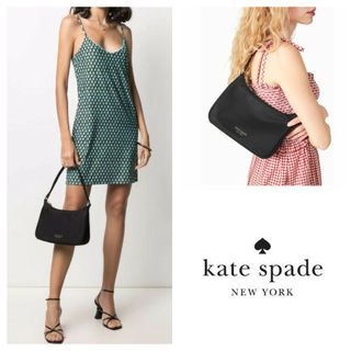 Kate Spade the little better sam nylon small shoulder bag ~NWT~ Black