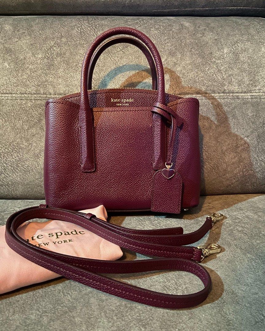 Kate spade mini margaux deep plum
