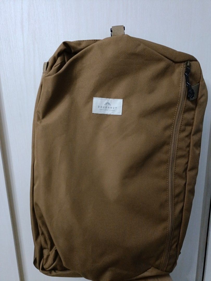 Khaki Doughnut Hamptons backpack Men s Fashion Bags Backpacks on Carousell