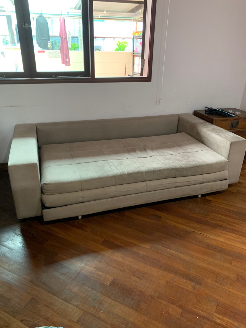 King Size Sofa Bed, Furniture & Home Living, Furniture, Sofas on Carousell