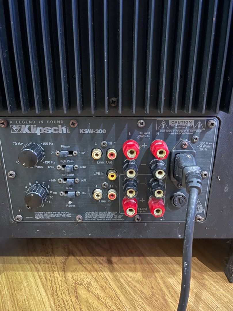 Ksw shop 300 klipsch