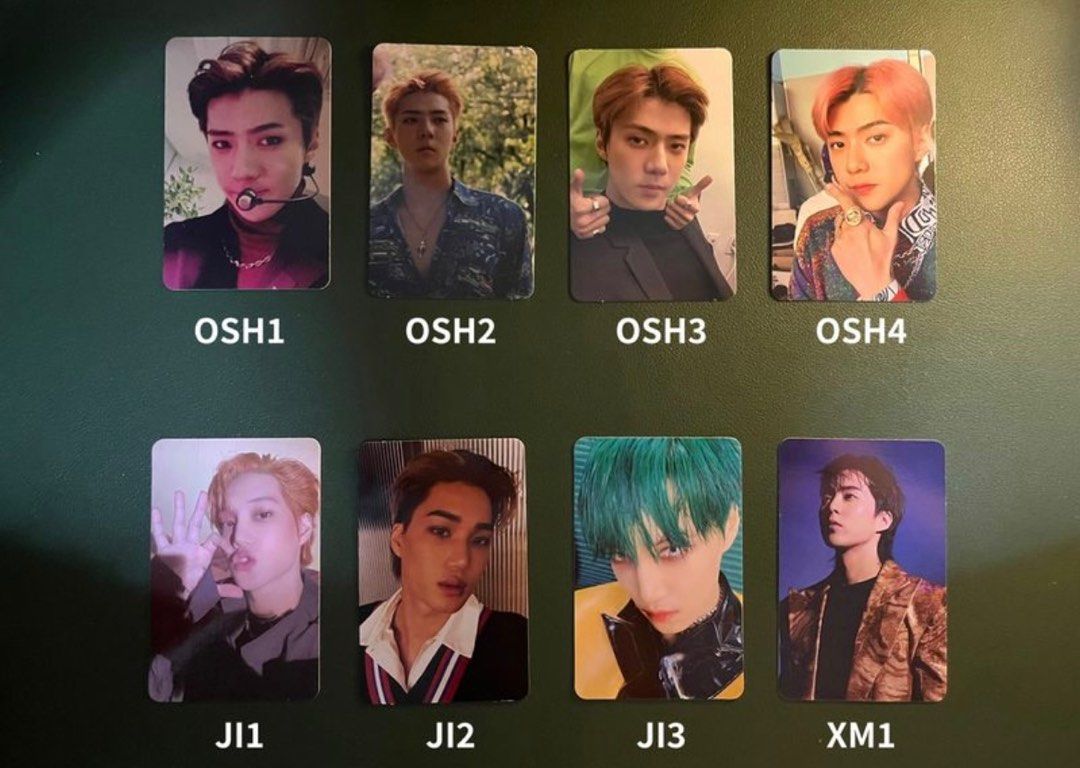 Kpop Photocards (EXO & NCT), Hobbies & Toys, Memorabilia & Collectibles