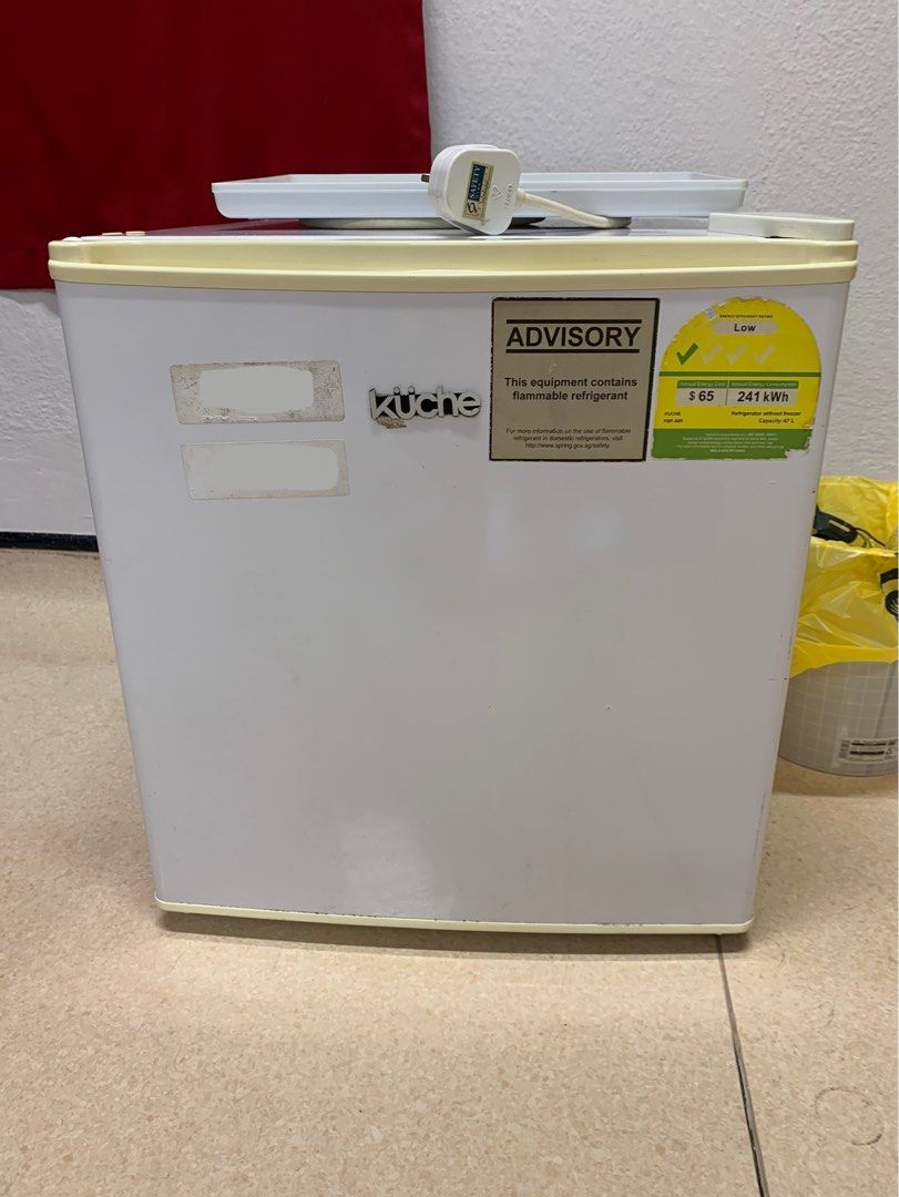 Kuche Mini Fridge 50L, TV & Home Appliances, Kitchen Appliances