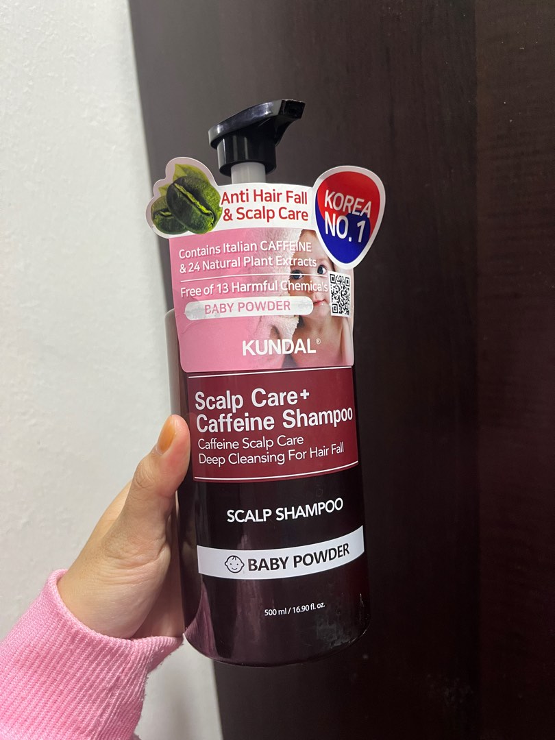 Kundal Scalp Care+ Caffeine Shampoo Anti Hairloss / Head Spa & Scalp
