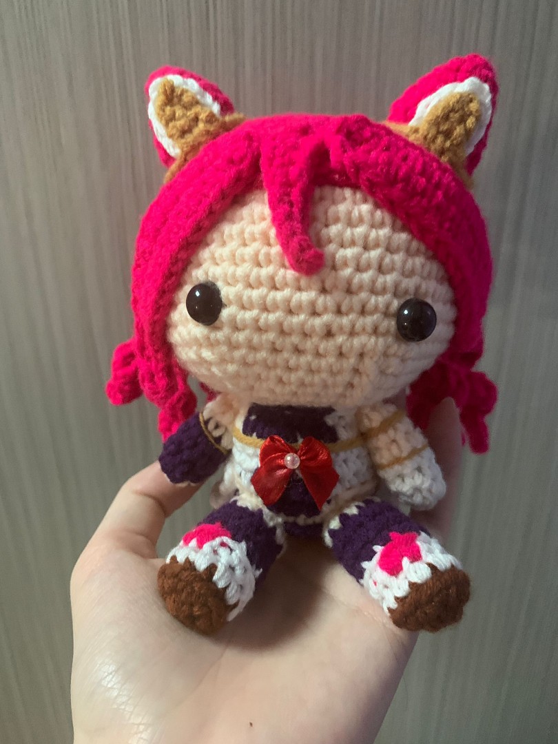 League of Legends Star Guardian Jinx Amigurumi (Crochet Soft Toy ...