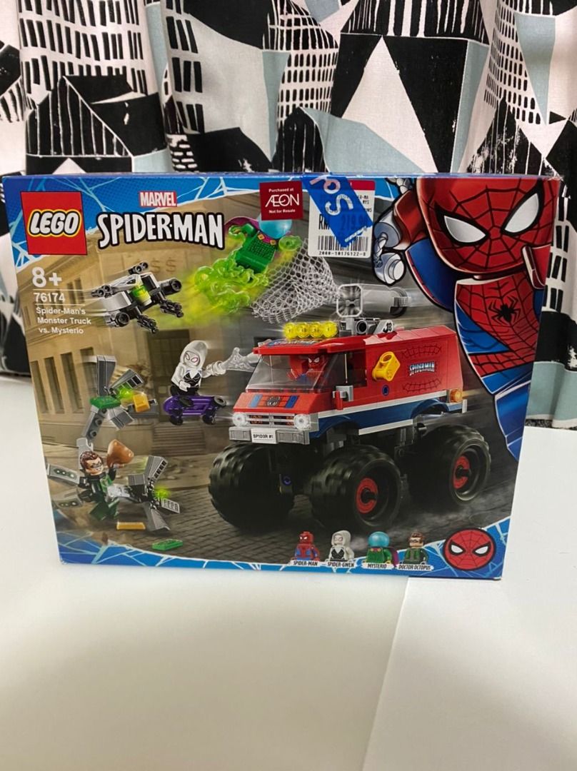 Lego sales spiderman truck