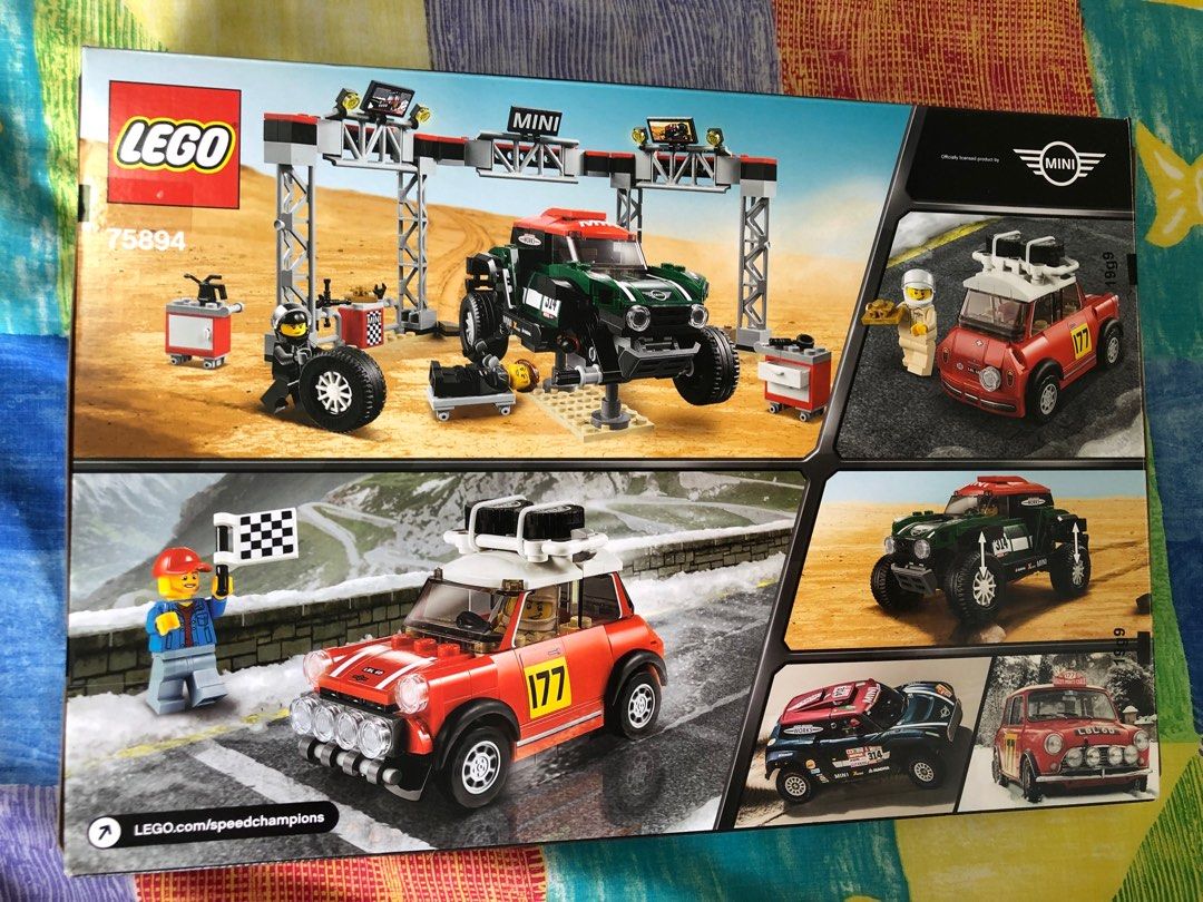Mini cooper s rally lego best sale