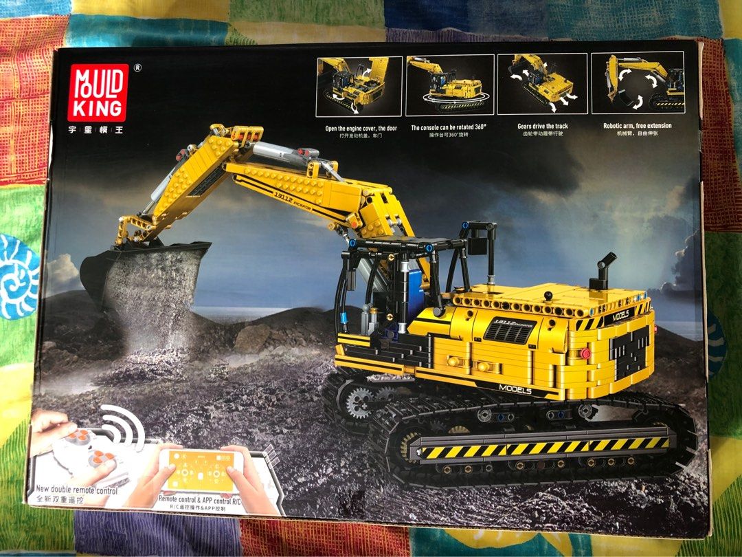 Lego cat hotsell excavator