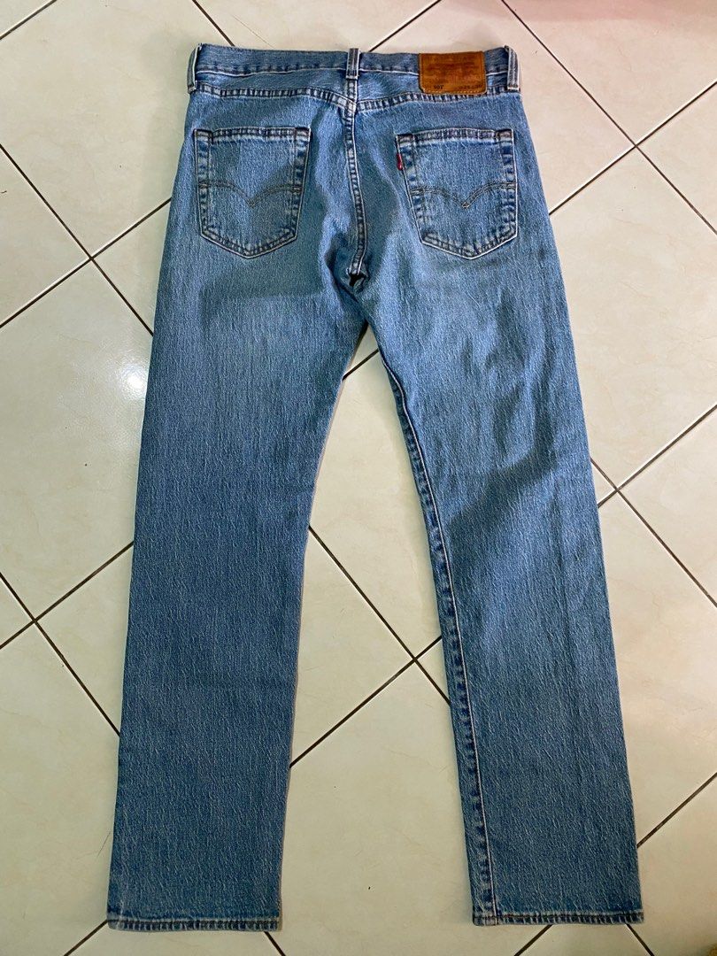 Levis 501 single R Men s Fashion Bottoms Jeans on Carousell