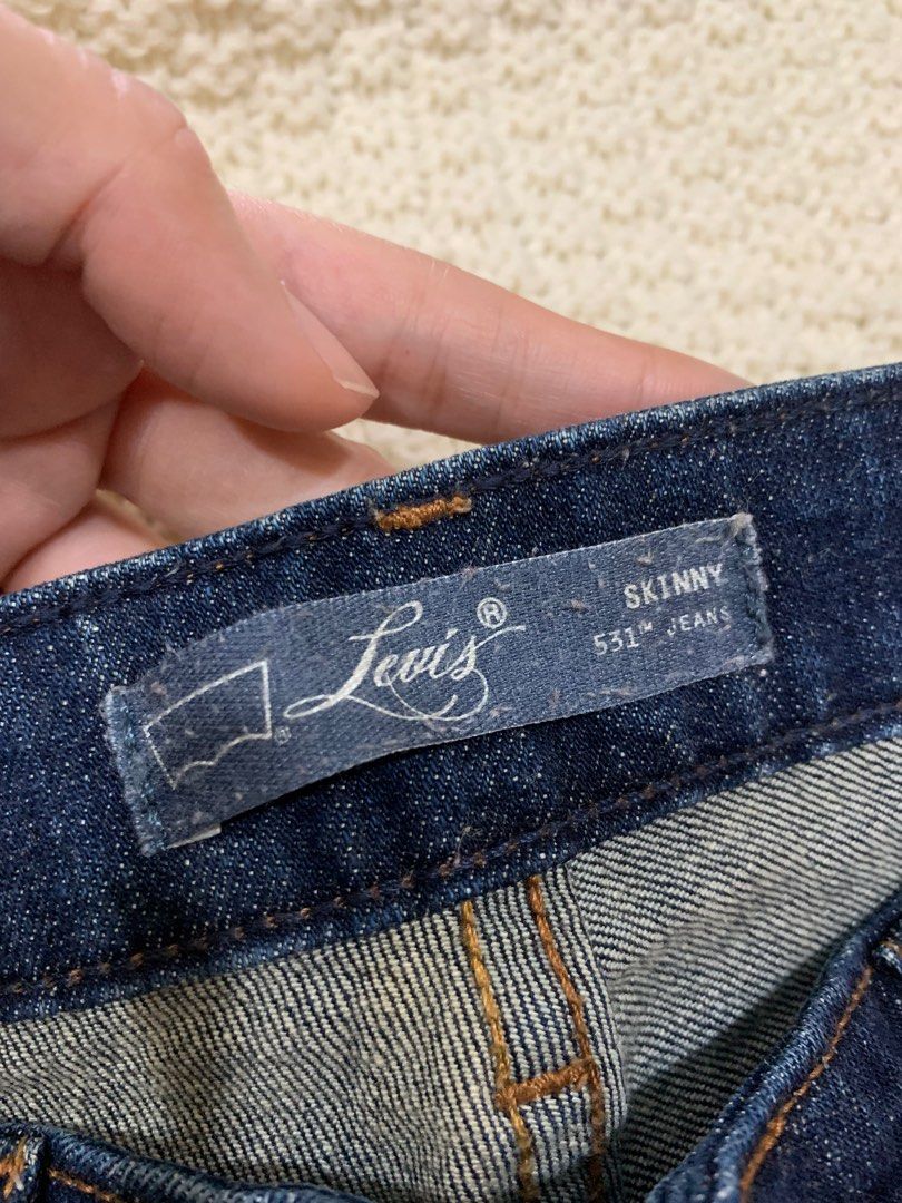 Levi's 531 Skinny Jeans, Women's Fashion, Bottoms, Jeans & Leggings on  Carousell