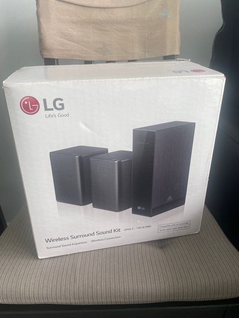 LG SPK8S Wireless Surround Sound Kit, Audio, Soundbars, Speakers