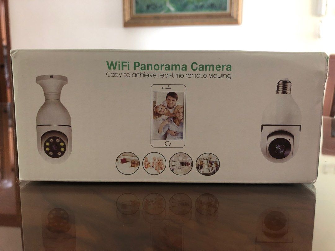 Light bulb cctv camera, TV & Home Appliances, Other Home Appliances on