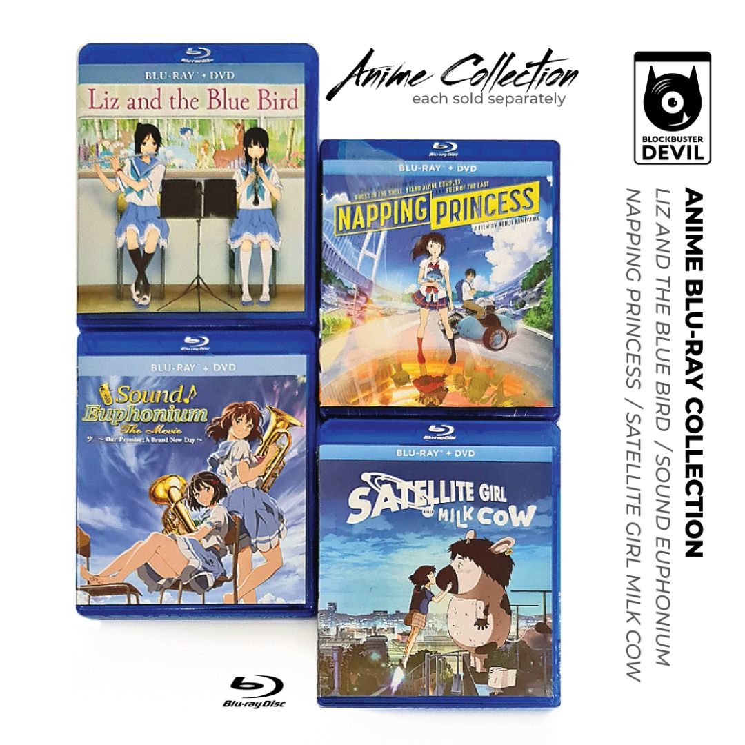 LIZ AND THE BLUE BIRD / SOUND EUPHONIUM: THE MOVIE / NAPPING PRINCESS