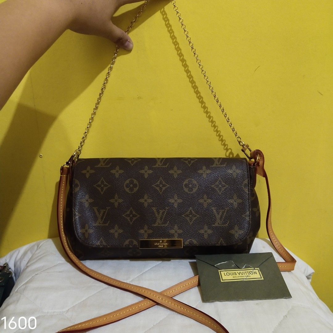 LV Favorite PM (Monogram Canvas), Luxury, Bags & Wallets on Carousell