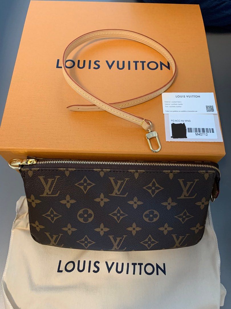 LV Pochette Vector Flower Logo Monogram, Luxury, Bags & Wallets on Carousell