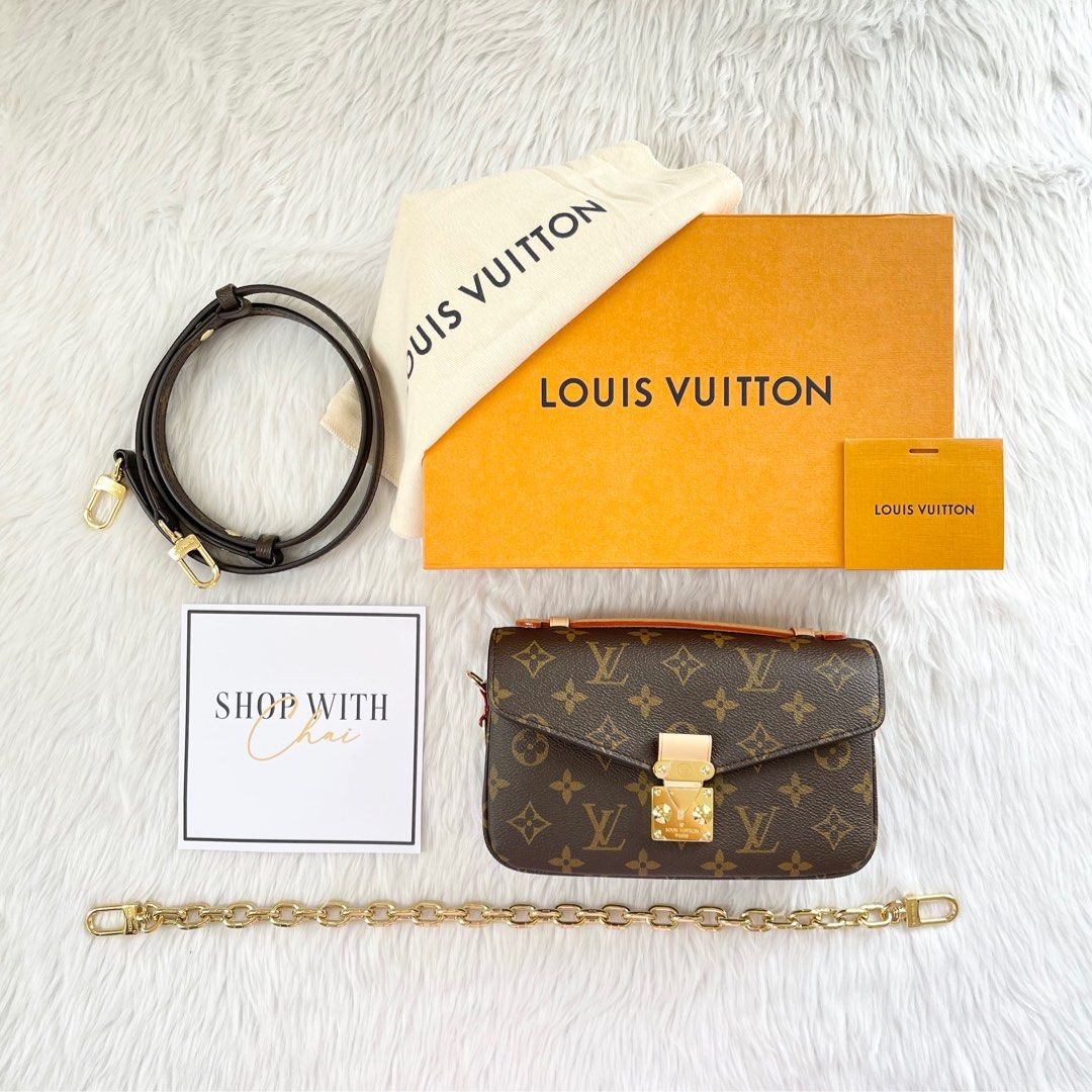 Louis Vuitton Pochette Metis East West, Luxury, Bags & Wallets on Carousell