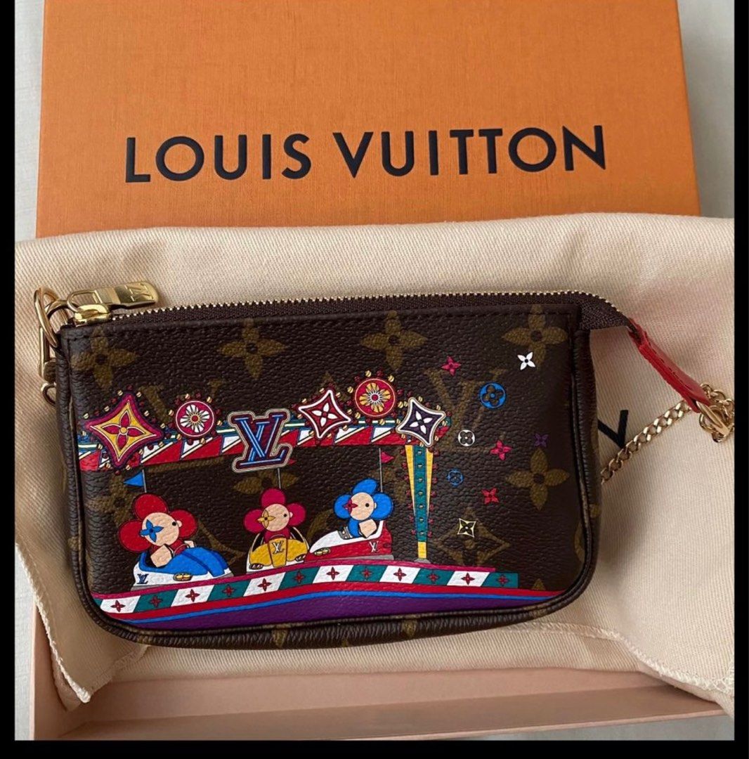LV Mini Pochette Accessoires Black, Luxury, Bags & Wallets on Carousell