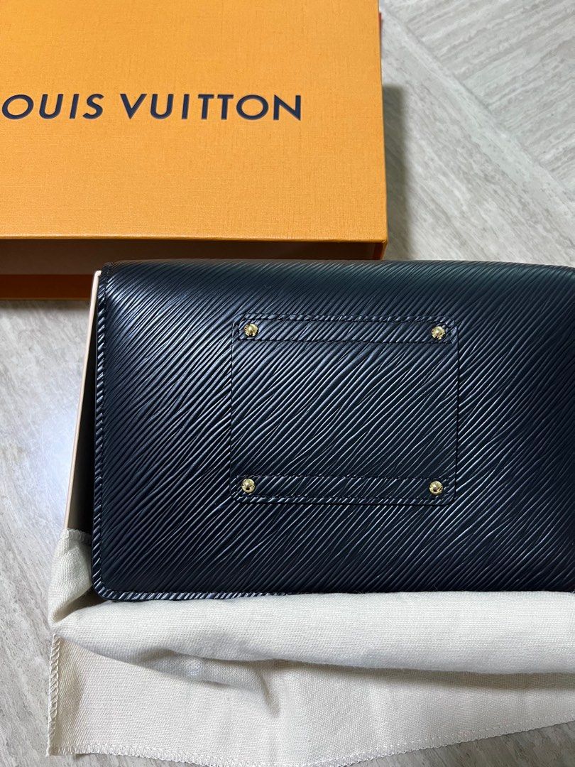 LV Twist Belt Chain Pouch, Luxury, Bags & Wallets on Carousell