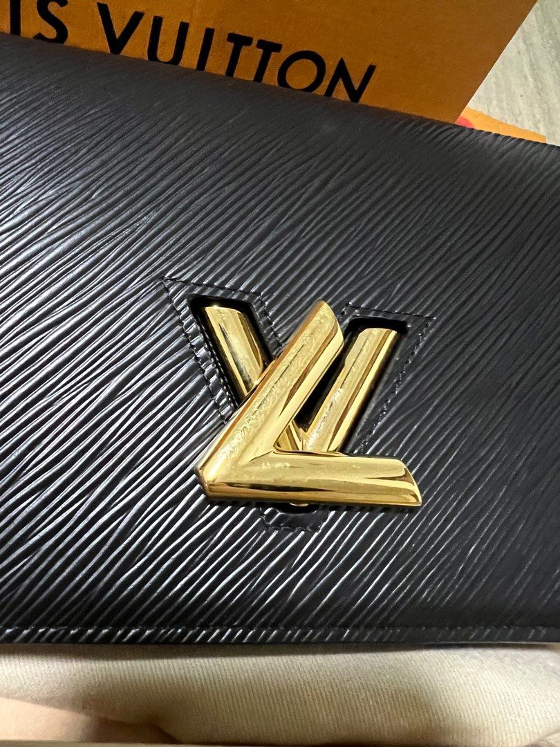 LV Twist Belt Chain Pouch, Luxury, Bags & Wallets on Carousell