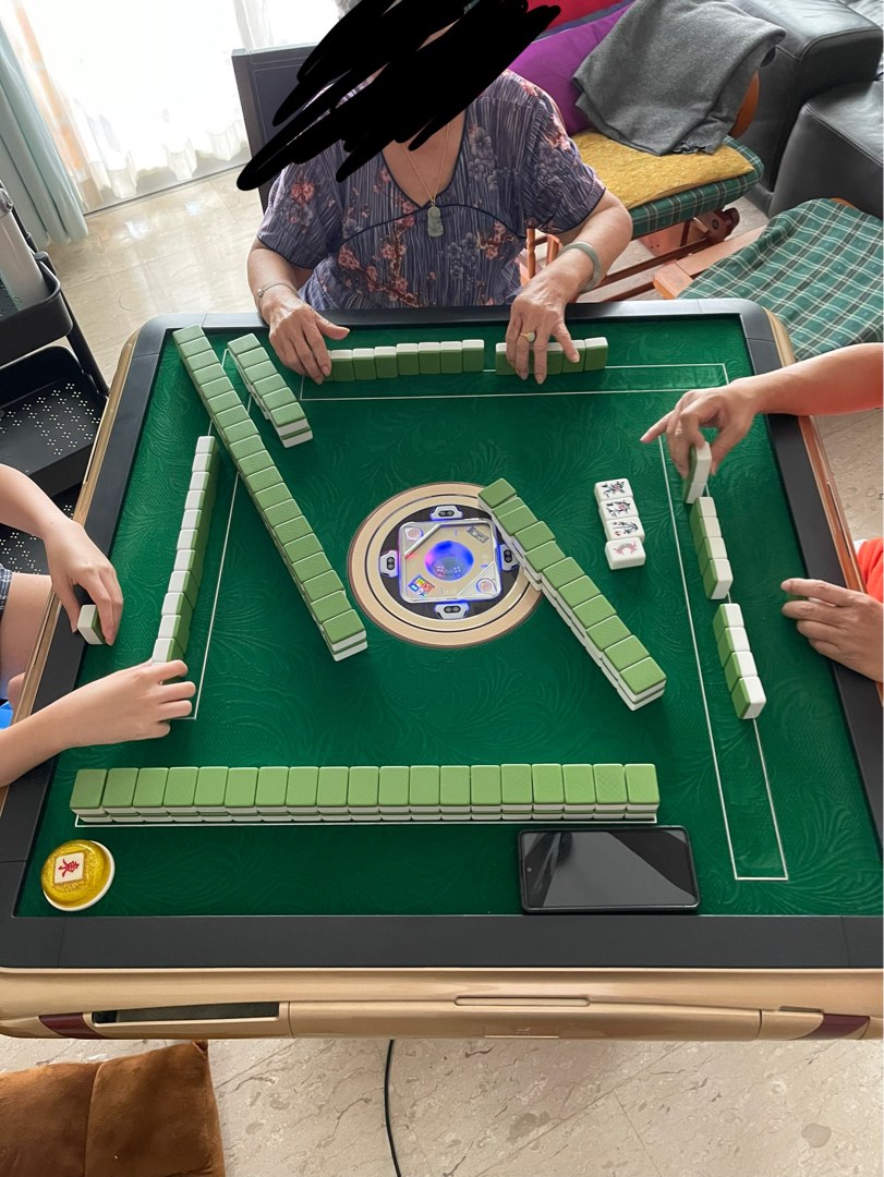 Mahjong Table, Hobbies & Toys, Toys & Games on Carousell