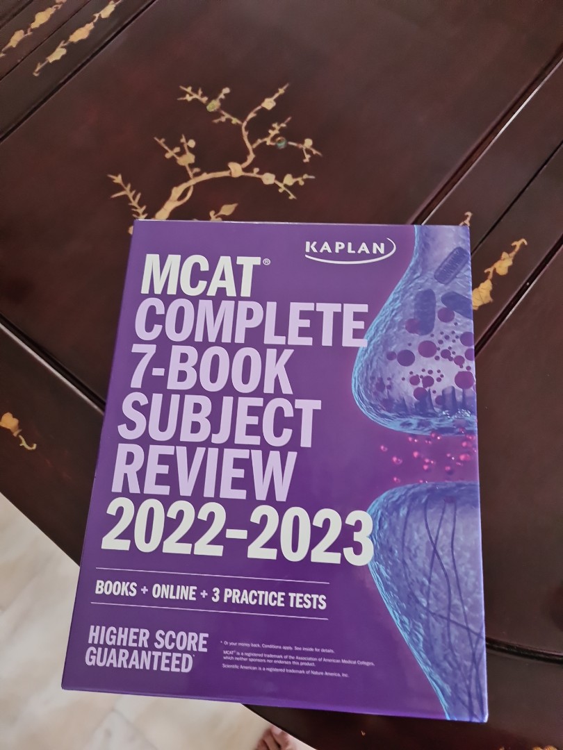 MCAT prep books 20222024, Everything Else on Carousell